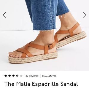 Madewell - The Malia Espadrille Sandel 9